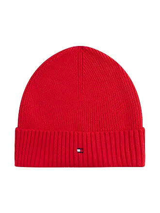 TOMMY HILFIGER | Mütze - Haube | rot